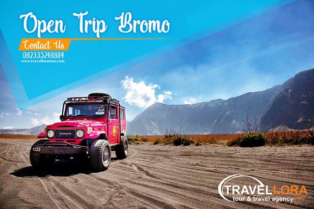 open trip bromo midnight